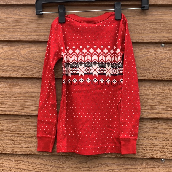 Hanna Andersson size 4 or 100cm top pajamas bottoms size 120cm - Picture 5 of 7